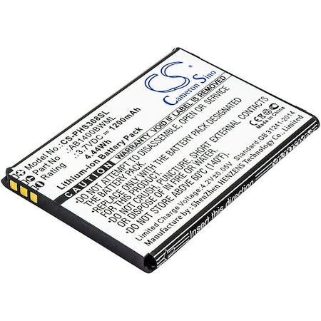 Bsc Preferred Philips CTS308 Xenium S308 Mobile Phone Replacement Battery CS-PHS308SL.2